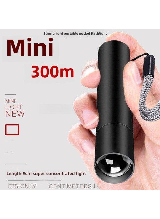 Portable Household Super Bright Flashlight Pocket Outdoor Lighting Mini Remote Rechargeable Small Generation-Product Specifications:Rechargeable Model  Special Forces  - Image 4