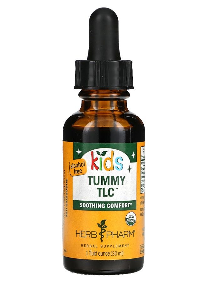 HERB PHARM Kids Tummy TLC Alcohol Free 1 fl oz (30 ml) - Image 1
