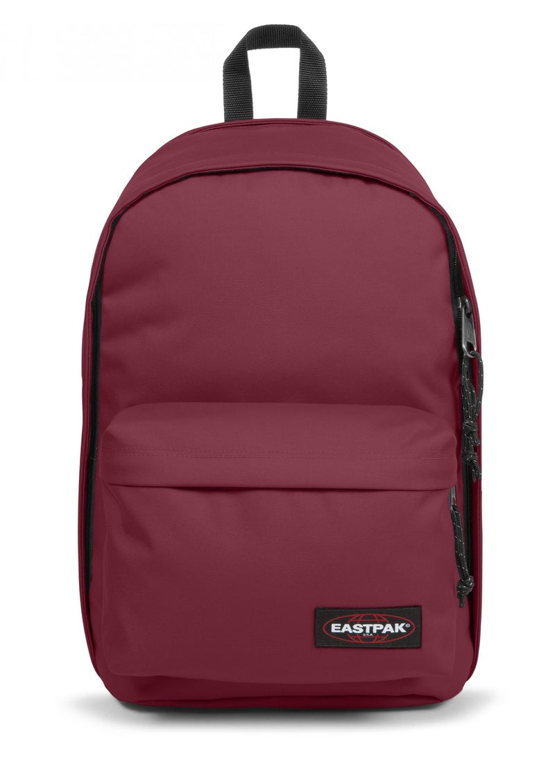 EASTPAK Back To Work Medium Laptop Backpack Bushy Burgundy EK0009362A9  - Image 1