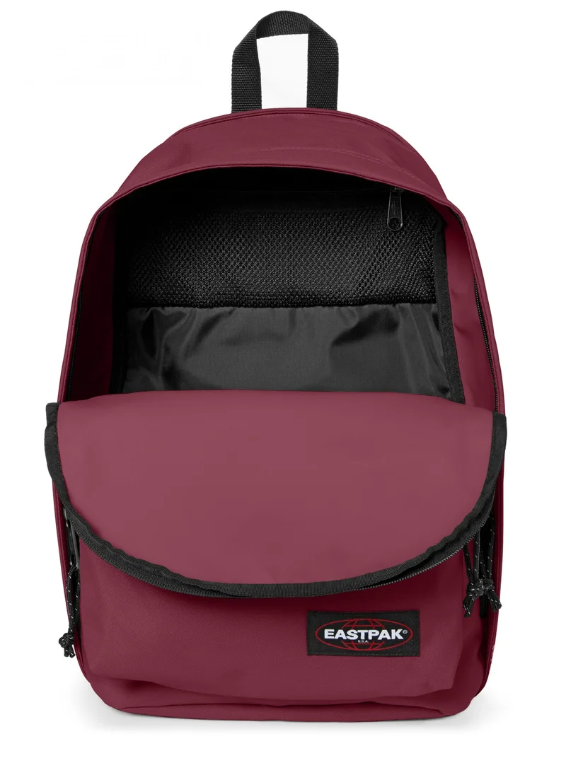 EASTPAK Back To Work Medium Laptop Backpack Bushy Burgundy EK0009362A9