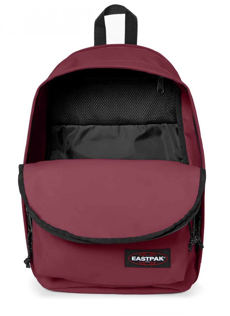 EASTPAK Back To Work Medium Laptop Backpack Bushy Burgundy EK0009362A9  - Image 2