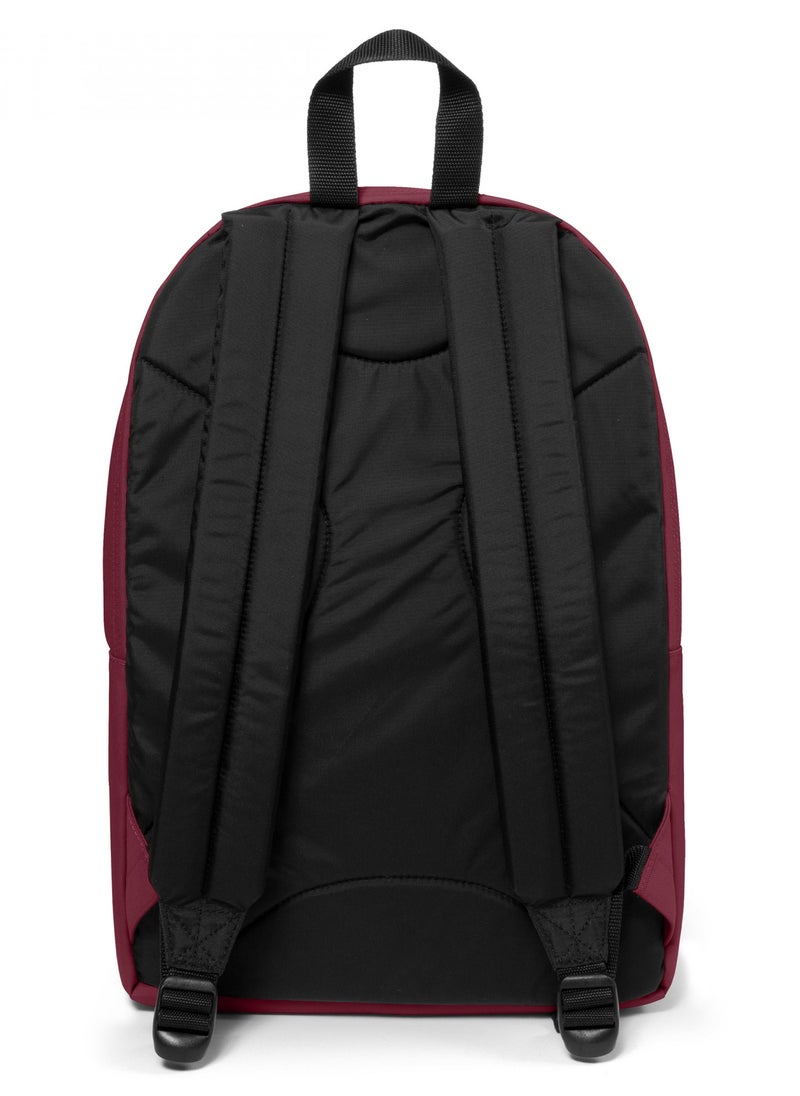 EASTPAK Back To Work Medium Laptop Backpack Bushy Burgundy EK0009362A9  - Image 3