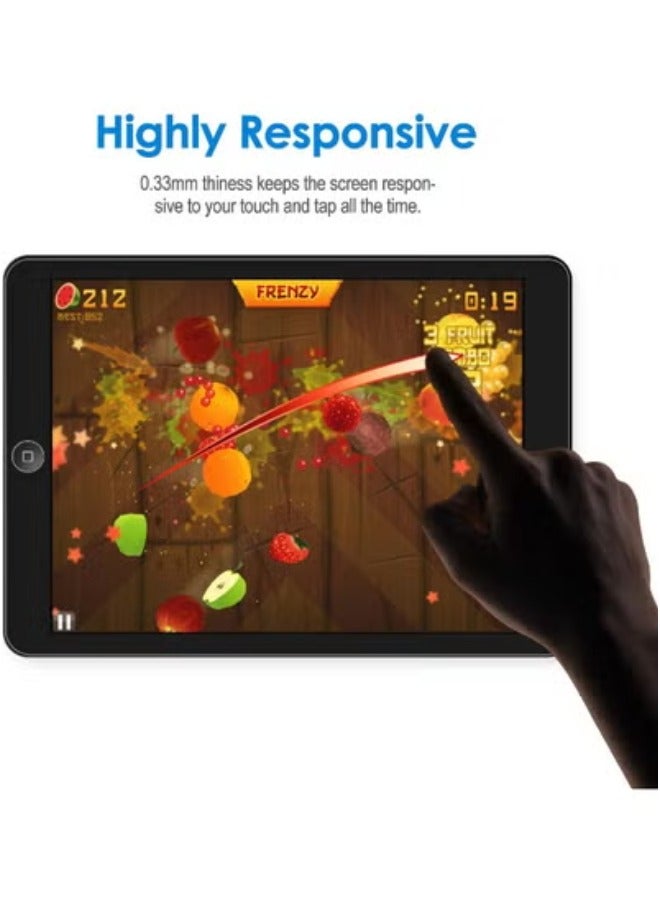 Screen Protector for iPad Mini 1, 2, and 3 (Not Fit Mini 4 and 5), with Tempered Glass Layer - Clear - Image 4
