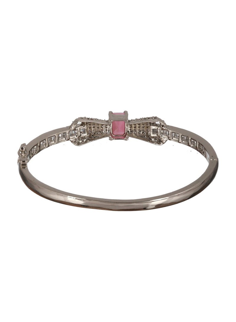 Priyaasi Women American Diamond Bangle-Style Bracelet  - Image 4