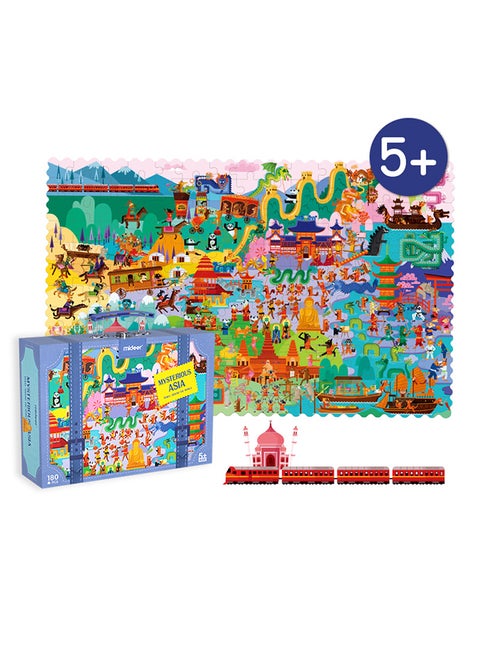 Travel Around the World Puzzle - Asia