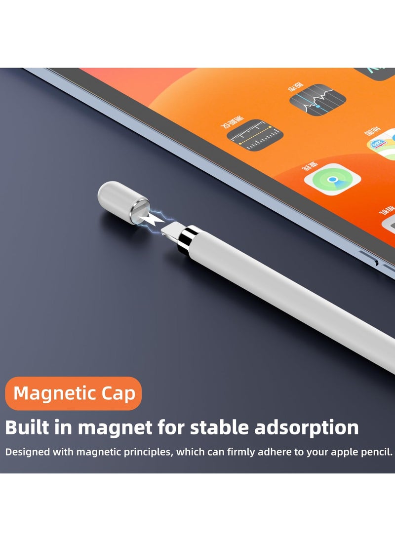GNAFOTU Magnetic Replacement Cap and Replacement Tips Compatible with Apple Pencil 1st Generation (6 Pack)  - Image 4