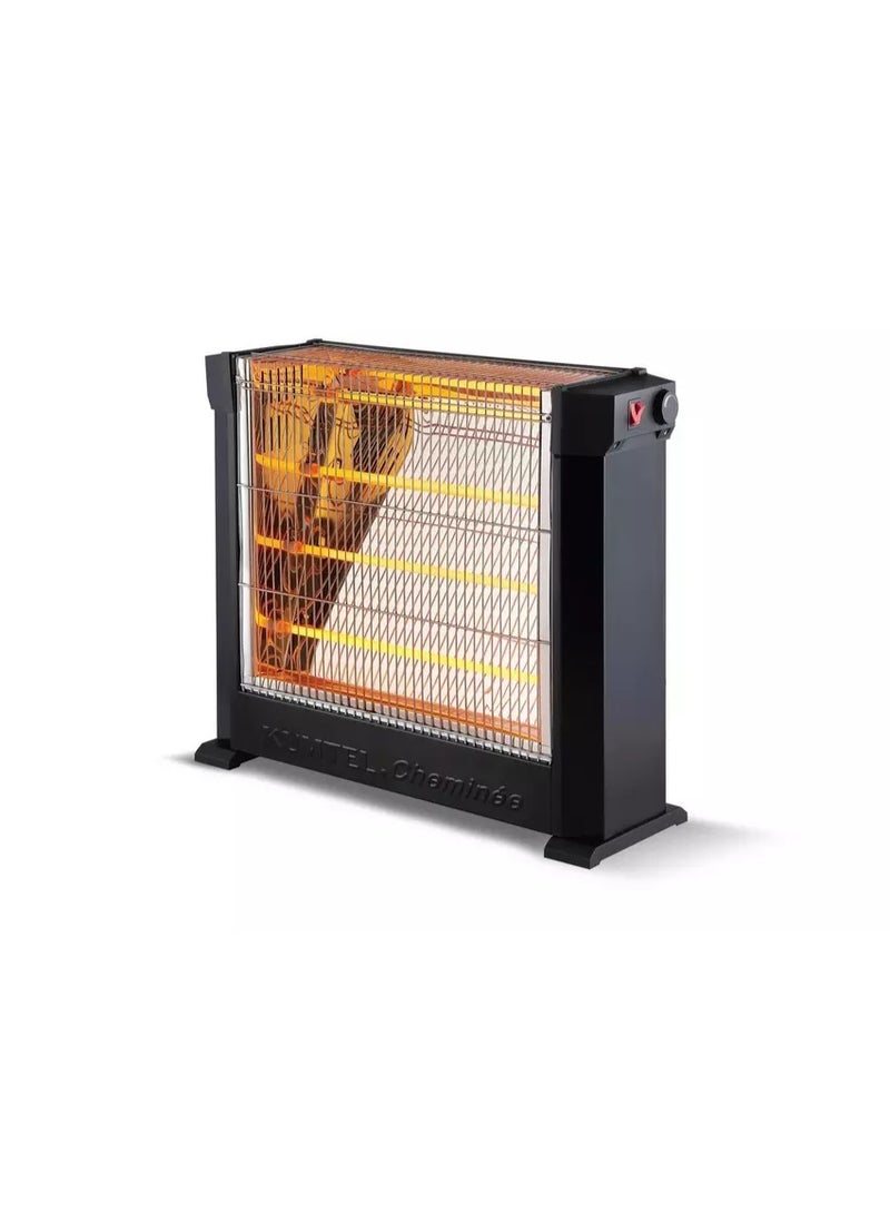 Kumtel Electric Heater 4Quartz Safety Device 2200W - Image 1