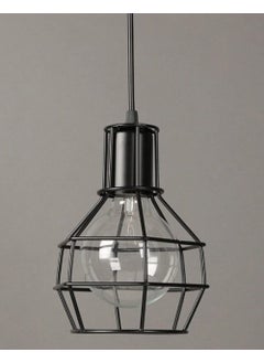 Etsylight Zara One Black Entrance, Hallway, Pendant Chandelier  - Image 2