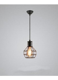 Etsylight Zara One Black Entrance, Hallway, Pendant Chandelier  - Image 3