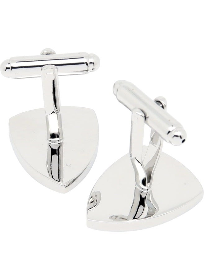 Jonwo Crusader Battle Shield Cufflinks for Men Black Tone Men's Cuff Link Set for Wedding Shirt Party Business Birthday Anniversary Dress - Image 5