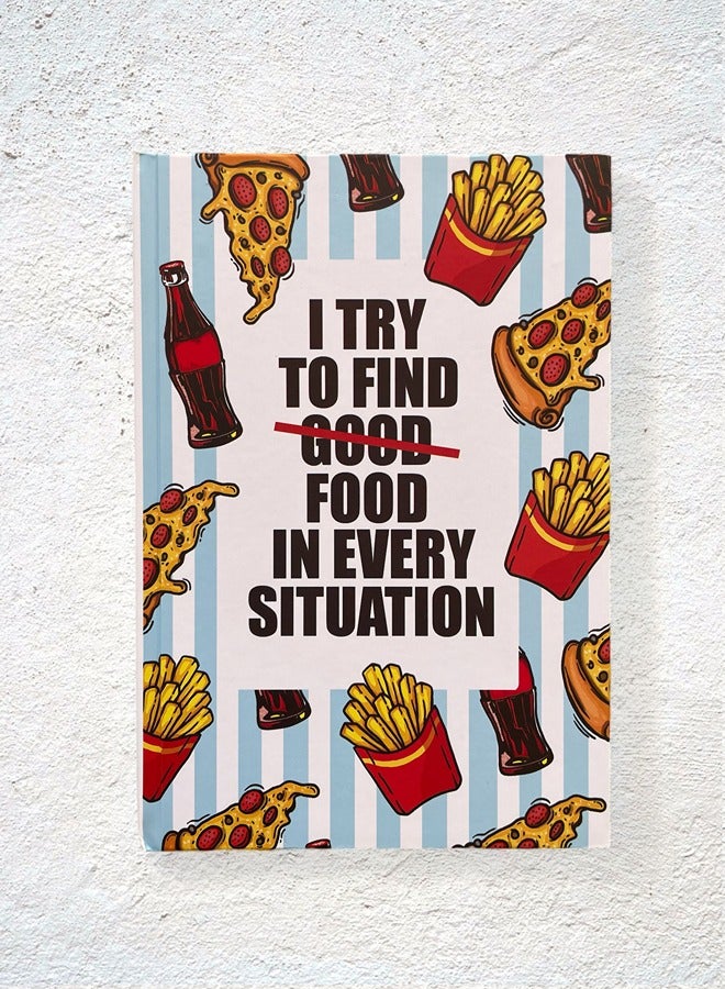 NOOTA A5 FIND FOOD IN EVERY SITUATION BLANK SKETCHBOOK - Image 1