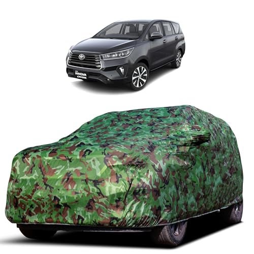 MADAFIYA Heavy-Duty Car Cover for Compatible with Toyota Innova Crysta (2005 to 2025 All Models) Deluxe Car Protection Cover – Waterproof & UV-Resistant All-Season Exterior Protection - Image 1