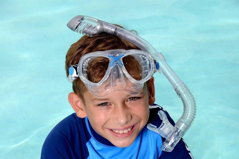 Cressi Mini Dry, Clear/Pink - Image 1