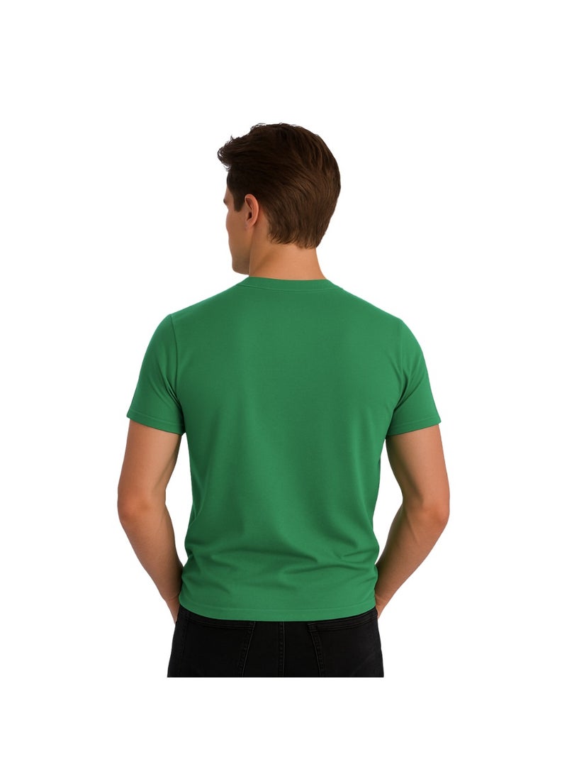 برينت شوب فور مي تي شيرت رجالي برقبة مستديرة للكبار 170 جرامًا في المتر المربع من القطن الخالص الألوان الأساسية - Image 5