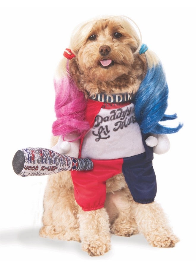 Rubies DC Comics Suicide Squad Walking Harley Quinn Pet Costume, Large for Themed Parties and Halloween - Image 1
