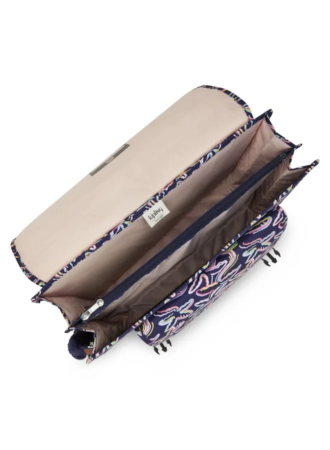 kipling Preppy Palm Fiesta Print Backpack