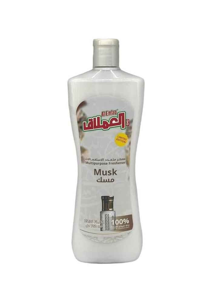 Al Emlaq Musk Multi-Purpose Freshener 75ml 750ml