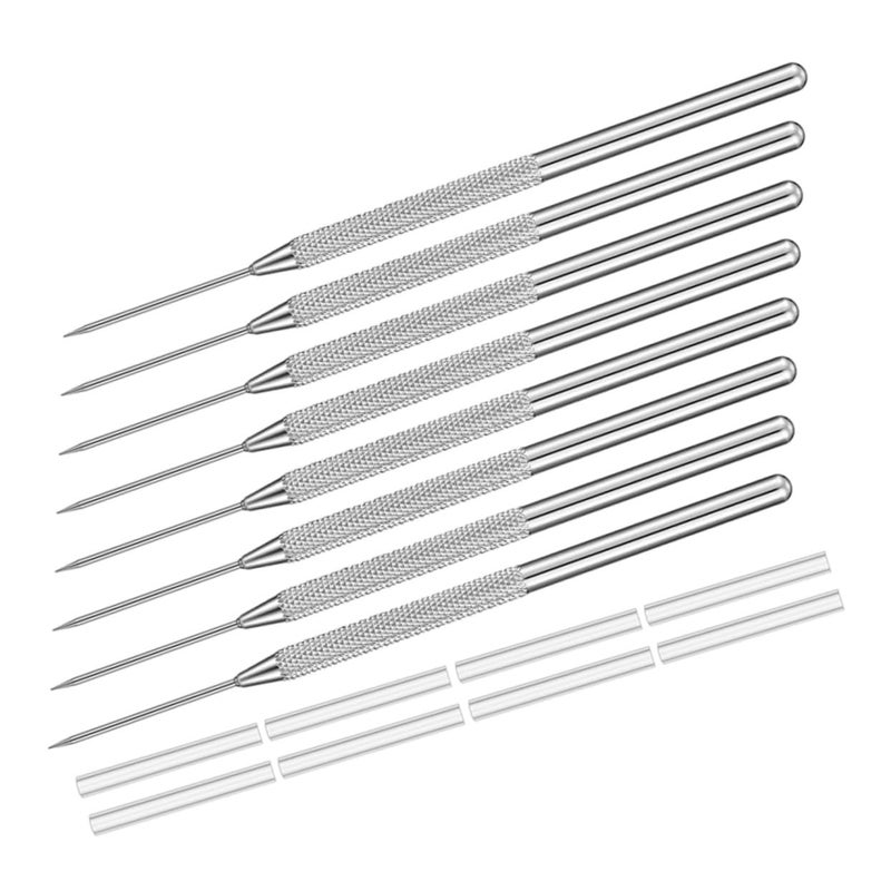 8 Pcs Ceramic Clay Needle Tools Kit for Pottery Sculpting Carving and Detailing - Image 2