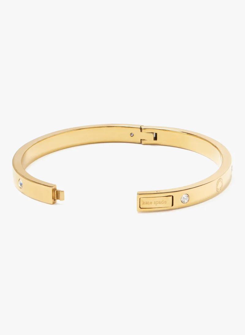 Kate Spade Engraved Spade Bangle