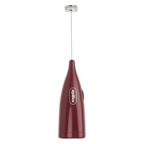 Zyliss Handheld Electric Milk Frother Wand - Versatile Drink Mixer - Frother for Coffee, Cappuccinos, Lattes or Shakes for Perfect Foam, Hot or Cold - Red - Image 1