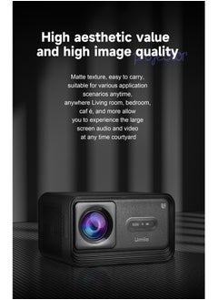 Umiio Smart Home Theater 4K Projector 5G WiFi and Bluetooth Projector for Movies and Game 1200ANSI Brightness Zoomable 50-150 Inch Compatible HDMI/USB/AV/Audio/iOS/Android  - Image 4