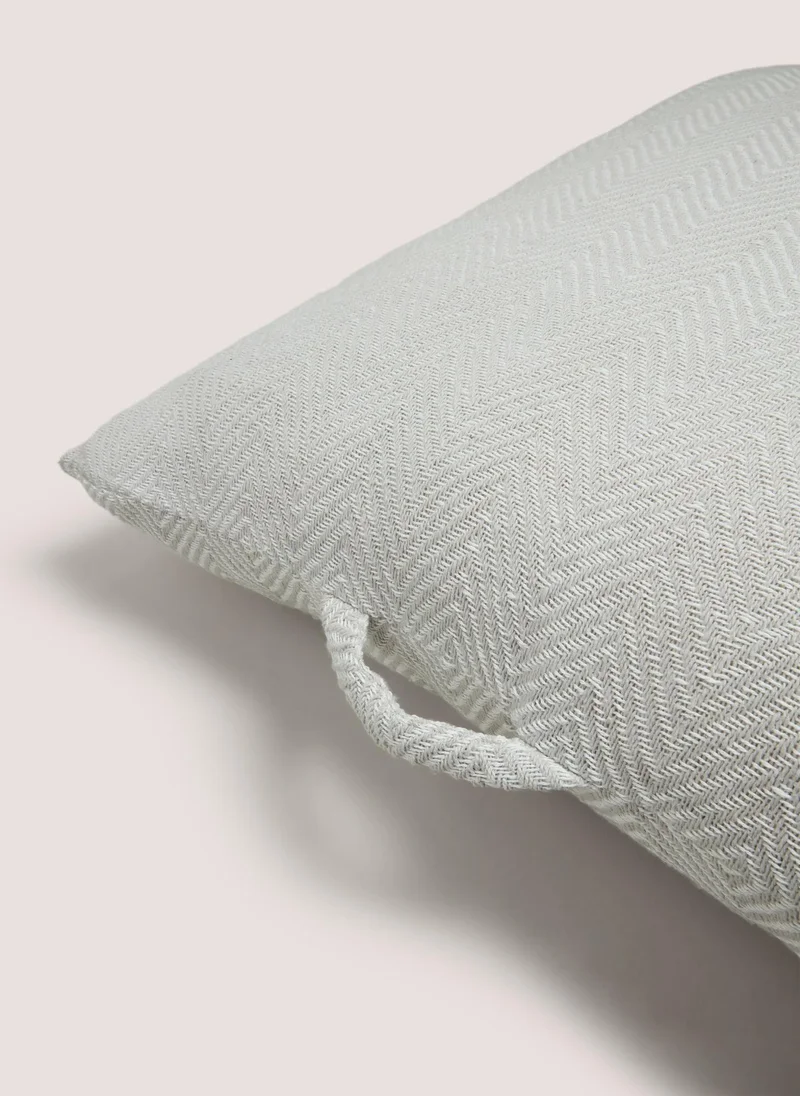 Matalan Grey Geo Floor Cushion