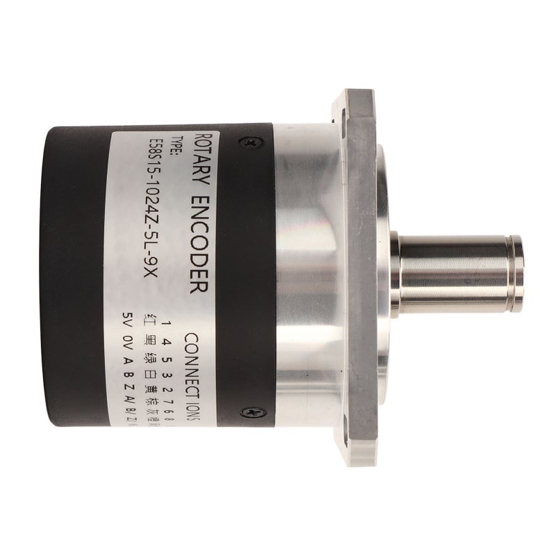 Rotary Encoder 1024 Pulses 15mm Shaft 5‑26V CNC Rotary Encoder E58S15‑1024Z‑5L‑9X for Machine - Image 3