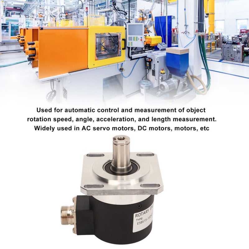 Rotary Encoder 1024 Pulses 15mm Shaft 5‑26V CNC Rotary Encoder E58S15‑1024Z‑5L‑9X for Machine - Image 4