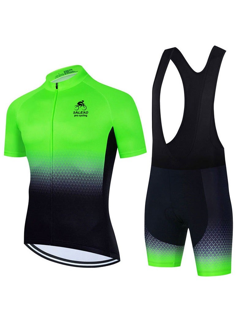 KUYING New Men's And Women's Summer Cycling Suit Set - Image 1