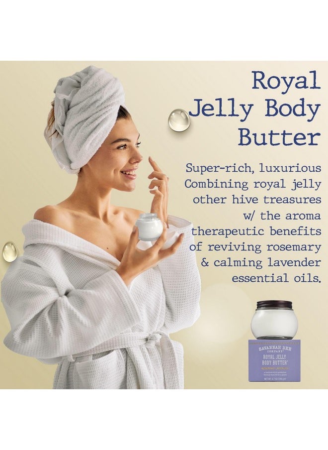 Savannah Bee Company Savannah Bee Company Royal Jelly Body Butter ROSEMARY LAVENDER 6.7 Ounce  - Image 5