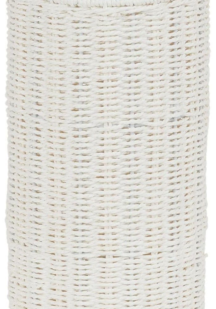 Household Essentials White Paper Rope Toilet Paper Holder - Image 1