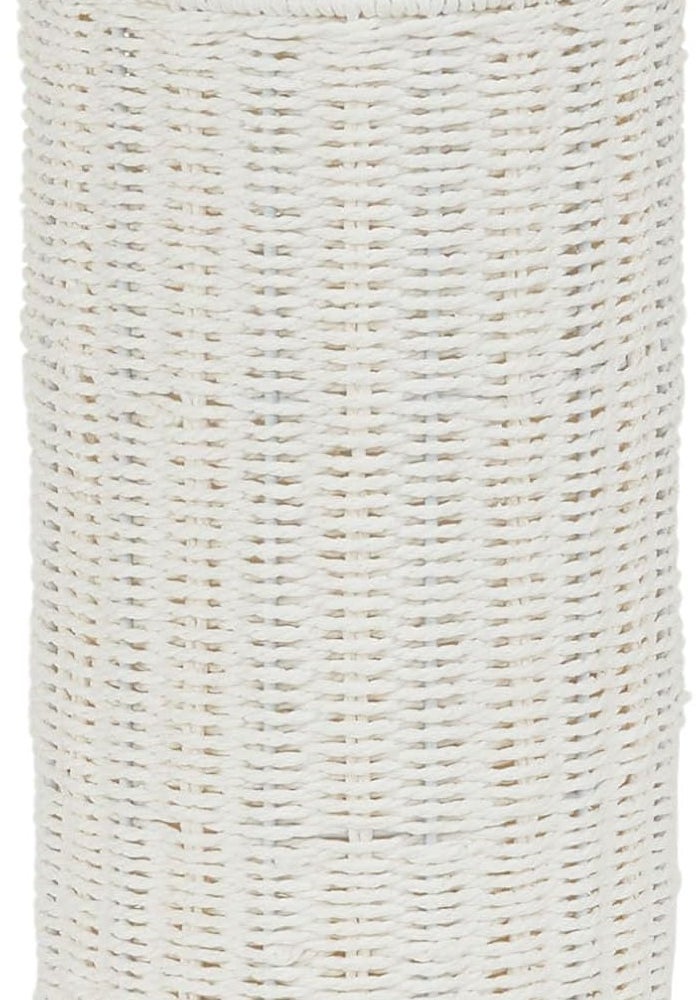 Household Essentials White Paper Rope Toilet Paper Holder - Image 5