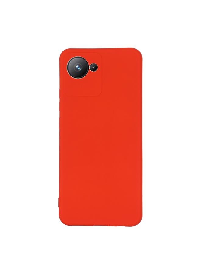 S-TOP Case For Realme C30 / Narzo 50i Prime / C30S Pure Color Liquid Silicone Shockproof Full Coverage Phone Case - Image 2