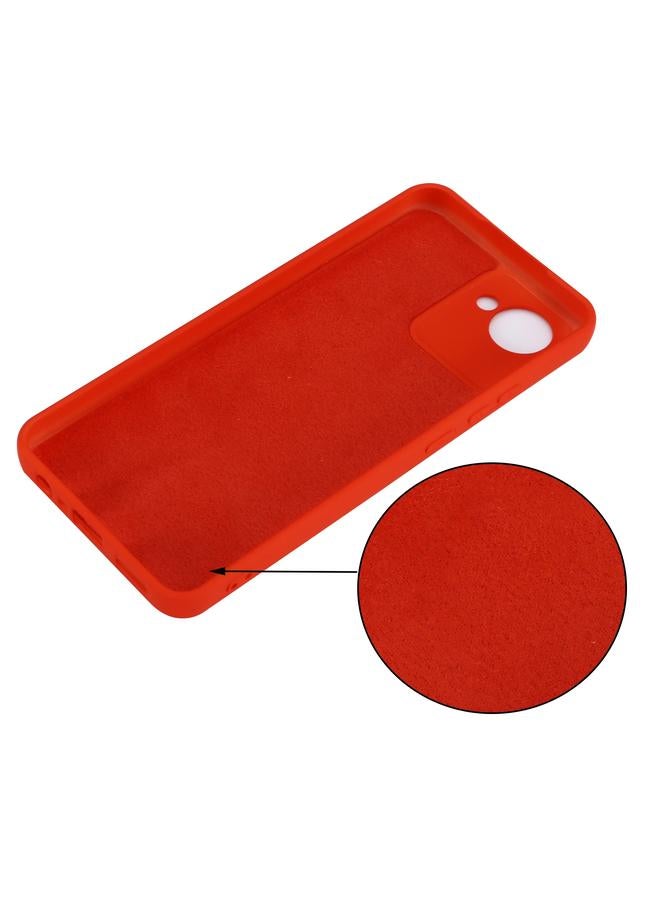 S-TOP Case For Realme C30 / Narzo 50i Prime / C30S Pure Color Liquid Silicone Shockproof Full Coverage Phone Case - Image 3