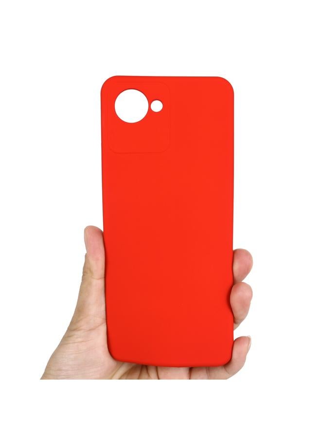 S-TOP Case For Realme C30 / Narzo 50i Prime / C30S Pure Color Liquid Silicone Shockproof Full Coverage Phone Case - Image 5