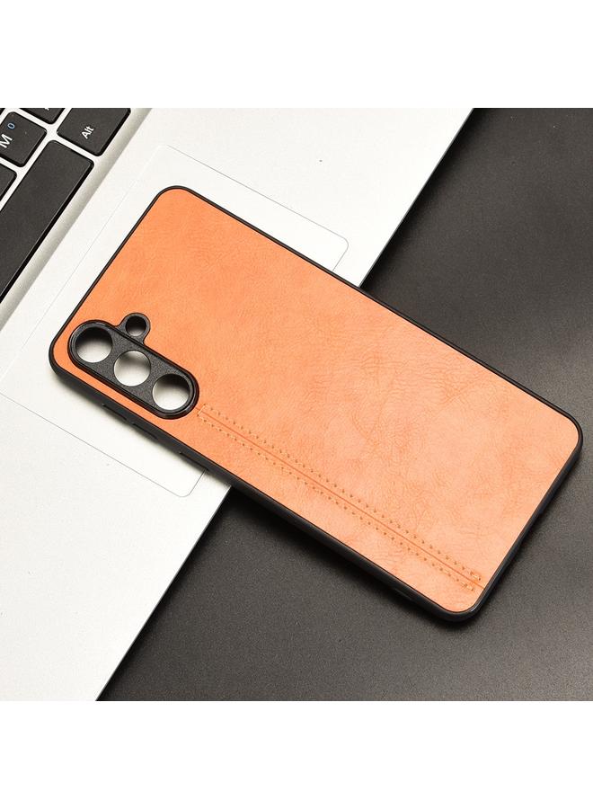 S-TOP Case For Samsung Galaxy M54 5G Cow Pattern Sewing Back Cover Phone Case - Image 2