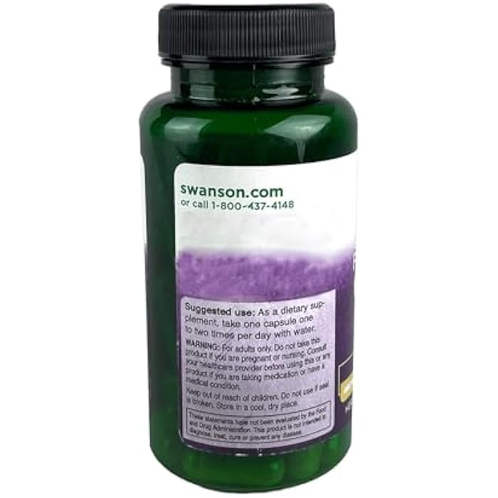 Swanson Catuaba Bark - Supports Endurance & Stamina for Men & Women - Herbal Supplement Promoting Natural Health & Wellness - (60 Capsules, 465 mg) - Image 3