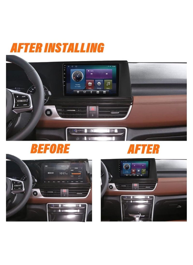 SHEZA STAR Android Car Stereo for Kia Seltos 2019 2020 2021 2022 2023 2024 8GB RAM 128GB ROM Support SIM Card, Apple Carplay, M-Link Wi-Fi BT, Radio GPS Navigation, 9 Inch IPS Touch Screen with AHD Camera Included  - Image 2