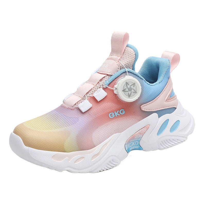 Mesh Sneakers Lightweight Flexible Sole Walking Shoes For Kids Indoor And Outdoor Activities - Image 4