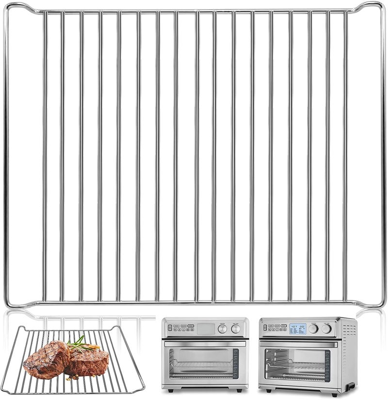 GWY رف سلكي لقلاية الهواء لطراز Cuisinart TOA-95، 14.5''*11.7''، سلة ستانلس ستيل، ملحقات قطع غيار بديلة، آمنة للغسالة - Image 1