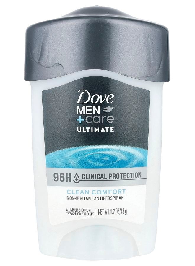 Dove مزيل العرق للرجال + كير حماية سريرية راحة نظيفة 1.7 أونصة (48 جرام)