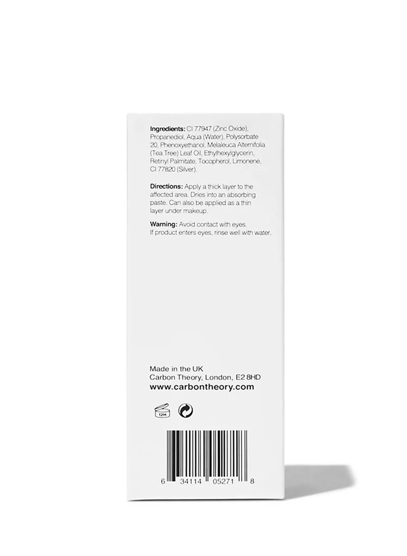 Carbon Theory Tea Tree Oil & Vitamin A Breakout Control Spot Paste