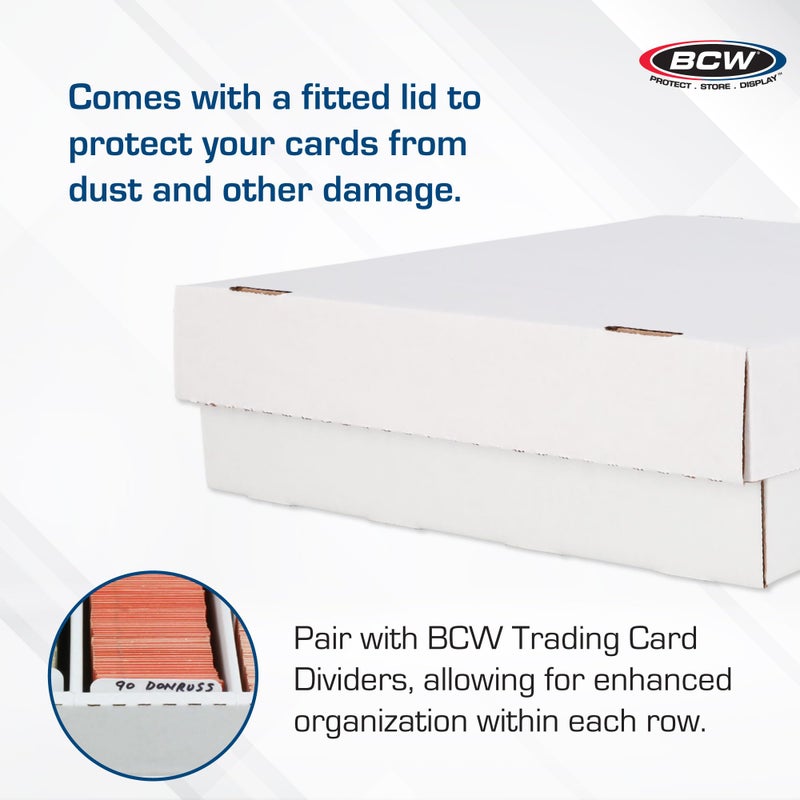 BCW Monster Box - 1ct Trading Card Storage Box | Holds 3200 Cards | Sports & Trading Card Storage - Image 4