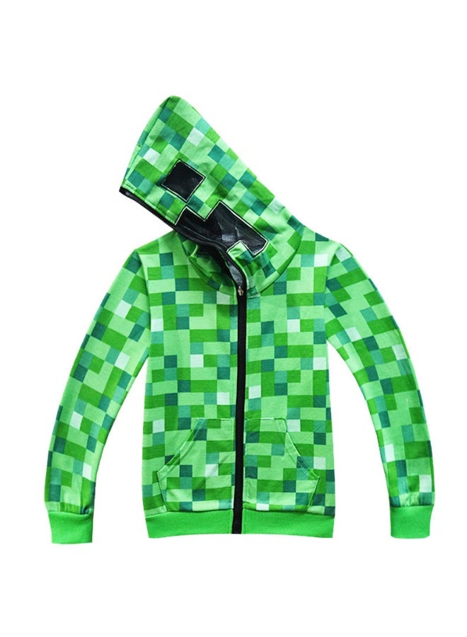 ماين كرافت بدلة أطفال ماين كرافت ، بنطلون بأكمام طويلة ، بدلة جاكيت ، هدية لمحبي ماين كرافت - Image 2