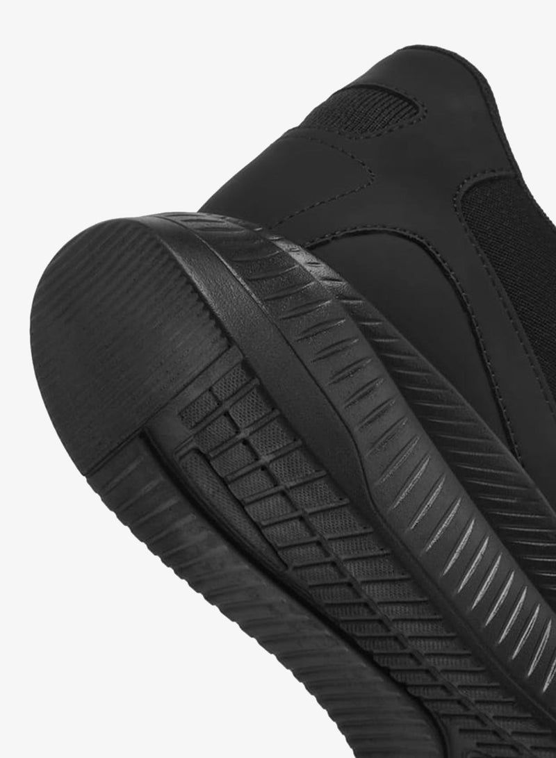 دوتشيني سنيكرز رجالي برباط بلون واحد للكاحل - Image 5