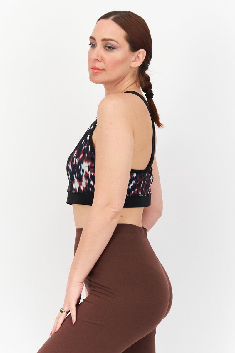 DOROTHY PERKINS Women Sportswear Fit Sleeveles Training Tops, Black Combo  - Image 2