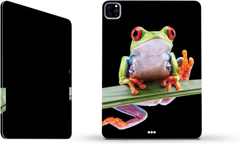 مايتي سكينز غلاف فينيلي قوي من MightySkins متوافق مع Apple iPad Pro 11" M2 الجيل الرابع (2022) - تصميم Hangin Tree Frog | واقي، متين، وفريد من نوعه | سهل التطبيق | مصنوع في الولايات المتحدة الأمريكية - Image 1