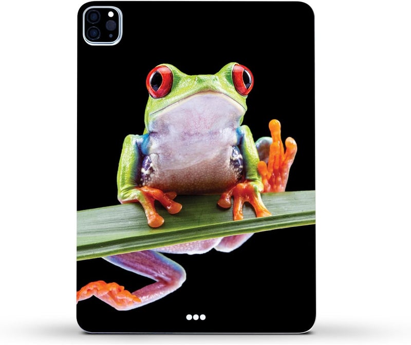 مايتي سكينز غلاف فينيلي قوي من MightySkins متوافق مع Apple iPad Pro 11" M2 الجيل الرابع (2022) - تصميم Hangin Tree Frog | واقي، متين، وفريد من نوعه | سهل التطبيق | مصنوع في الولايات المتحدة الأمريكية - Image 2