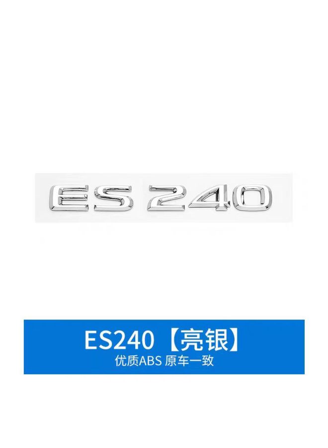 مناسب لليكزس ES260 ملصق الذيل ES200 ES250 ملصق الحروف ES300 ES350 ملصق السعة