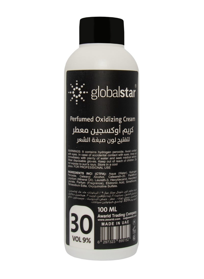 جلوبال ستار كريم  اوكسجين معطر  9 % حجم 30 100مل 